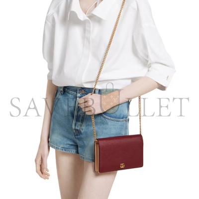 GUCCI GG MARMONT WALLET ON CHAIN 497985 (20*12.5*4cm)